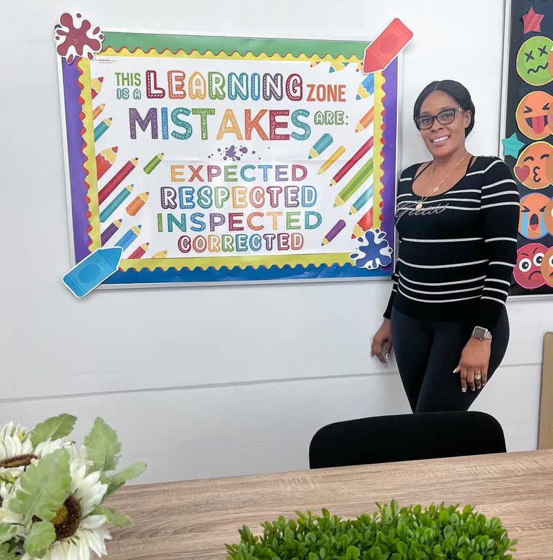 Sproutbrite Classroom Banner/Posters for Decorations - Learning Zone - Educational, Motivational & Inspirational Growth Mindset for Teacher, Students - 2 Poster Pack - Image 2
